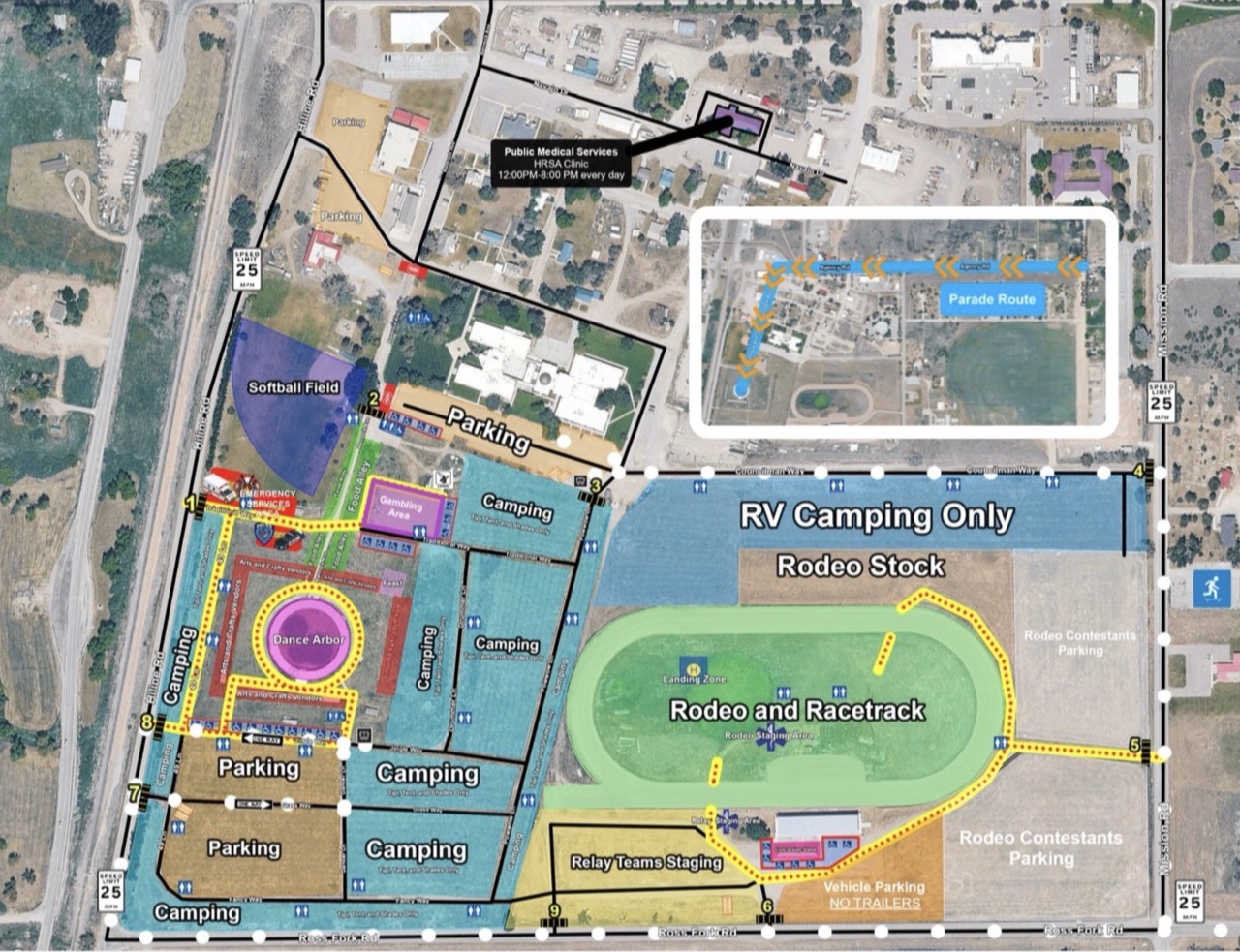 Festival 2019 Map